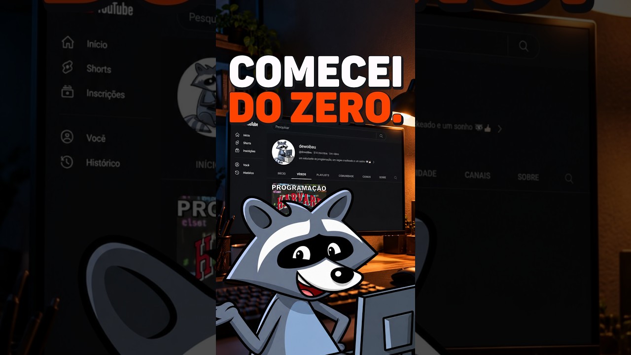 O DIA QUE EU CRIEI UM CANAL DE PROGRAMAÇÃO