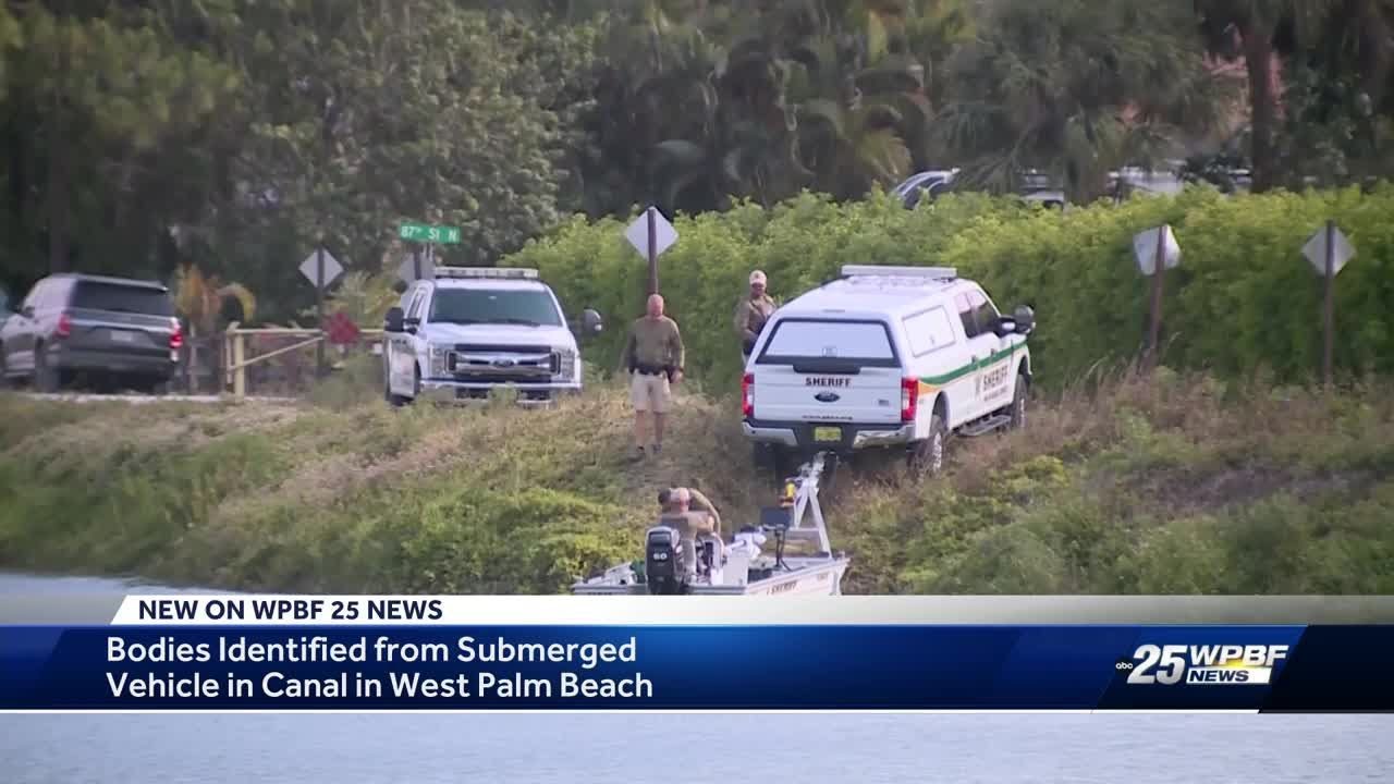 Two young men found dead in submerged vehicle in canal in West Palm ...