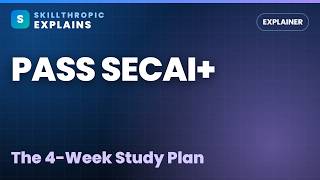 How to Pass CompTIA SecAI  (CY0-001): 4-Week Study Plan and the Traps to Avoid