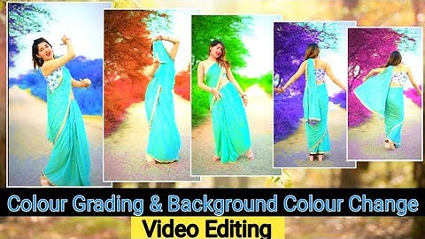One Click & Background Colour Change || Colour Grading Video Editing in Kinemaster App || R K Aryan