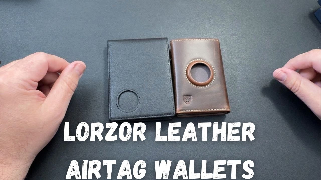 Epd Wallet Lorzor Leather AirTag Wallets Overview! Need A New EDC Wallet, Or A ...
