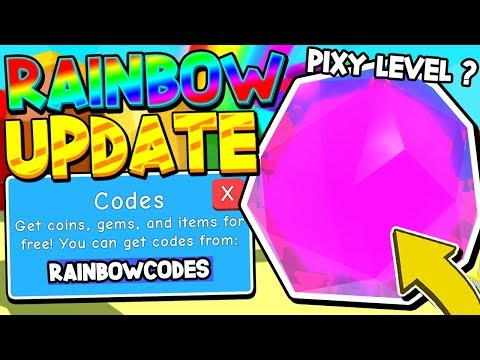 Secret Rainbow Update Codes In Bubble Gum Simulator Roblox Youtube - rainbow all bubble gum simulator codes update 28 review roblox