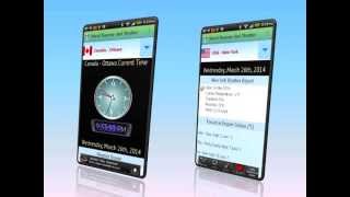 World timezone N' Weather App at Amazon App Store screenshot 3
