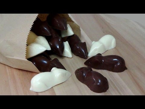 how to make chocolate nutella mice (part 1)