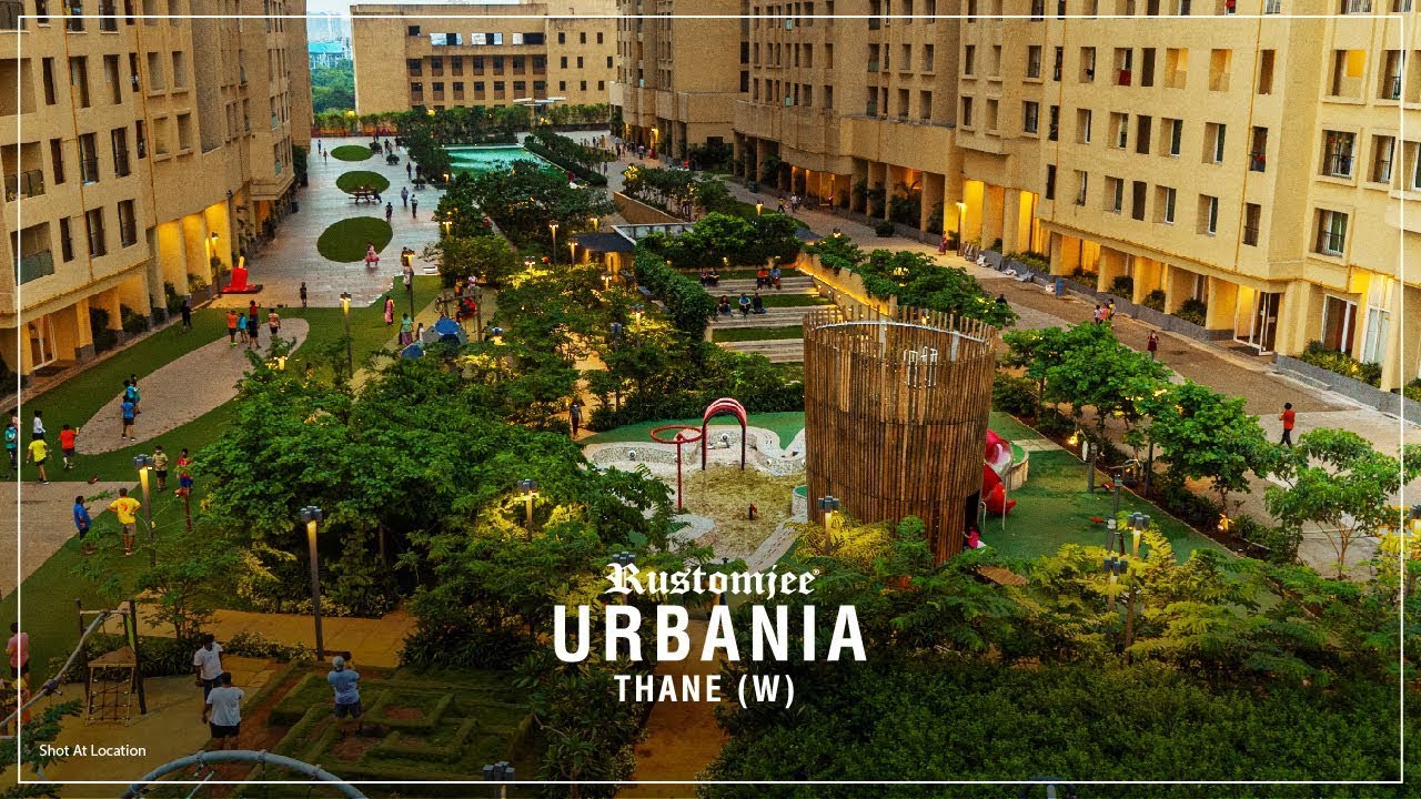 Rustomjee Uptown Urbania - 2 & 3 BHK Luxury Flats in Thane West, off the Eastern Express Highway
