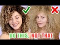 5 BAD CURLY HAIR HABITS YOU SHOULD AVOID  + SOLUTIONS FOR HEALTHIER HAIR