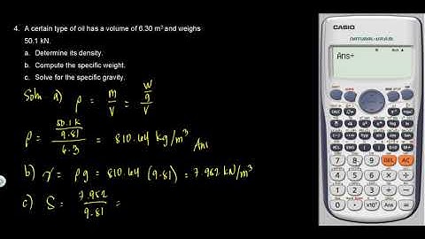 Fluid Mechanics: Properties of Fluids