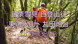 苗栗雪見一日登山行，東洗水山、二本松山、竹林秘境