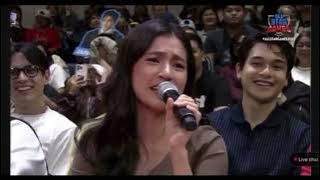 Laki ng ngiti ni DONNY sa mensahe ni BELLE,Totohanan na talaga na panalo na|Front view sa hug spotte