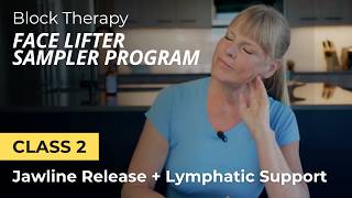 Cl 2 Jawline Focus Lymphatic Pathways Face Lifter