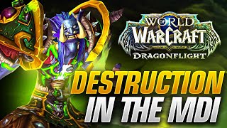 There's a LOT of Destruction Warlocks In The MDI Time Trials...