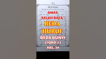 TERNYATA BEGINI CARA PENGUCAPAN HURUF HIJAIYAH YANG BAIK DAN BENAR | PENTING IQRO