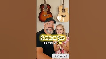 Stuck On You 🎤❤️Dave Fenley | Lionel Richie #stuckonyou #coversong #singing #fatherdaughter #fypシ