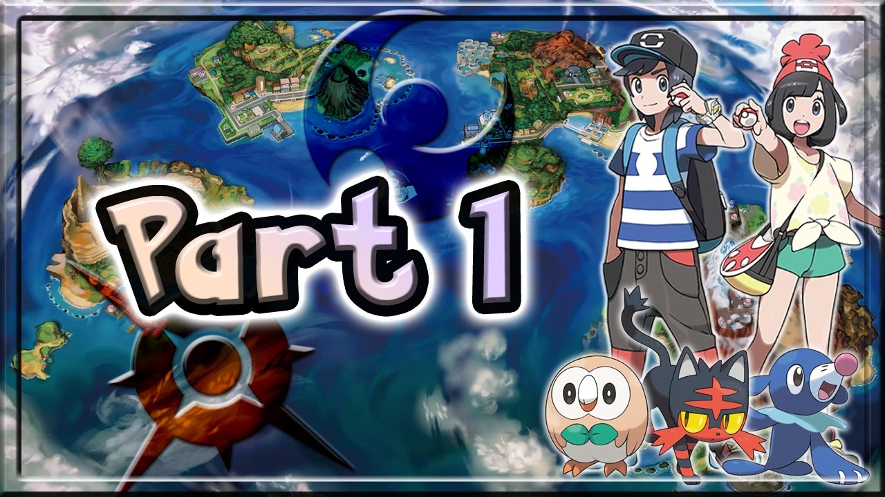 Pokemon Sun and Moon - Gameplay Walkthrough Part 1 - Alola Intro