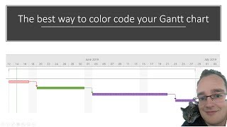 The best way to color code your Gantt chart Net Worth