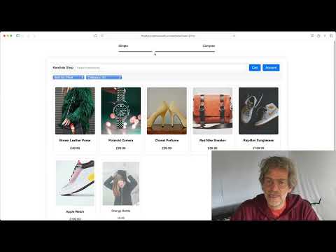 shopping interface