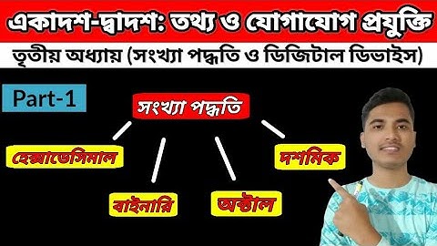 HSC ICT Chapter 3 (Part-1) | সংখ্যা পদ্ধতি (Number System) | Class 11-12 Number System