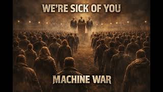 Machine War Were Sick Of You Official Audio