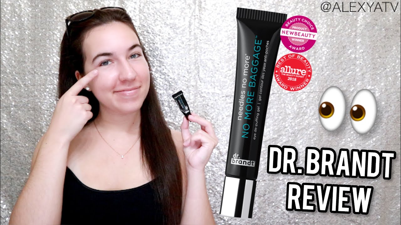 Honest Review: Dr. Brandt No More Baggage Eye De-Puffing Gel