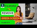 How To Remove Green Screen In Filmora 11 | Filmora 11 course | Filmora 11 Tutorial