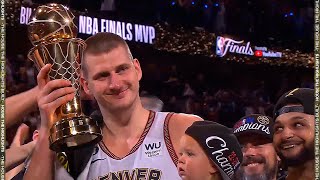 Nikola Jokic Wins 2023 NBA Finals MVP Award 🏆