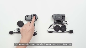 How to Pair Fodsports FX7 with Cardo Intercom