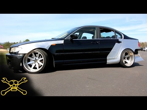 hand-made-bmw-e46-widebody-update-|-new-wheels-and-diffuser
