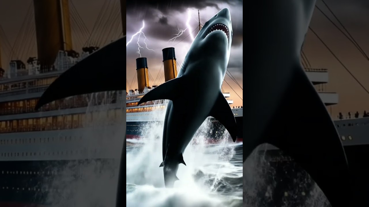 "Titanic Terrorized by Sharks" 