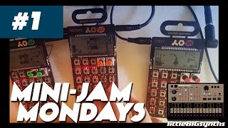 MJM #1 | Teenage Engineering PO12 Rhythm, PO16 Factory, & PO28 Robot
