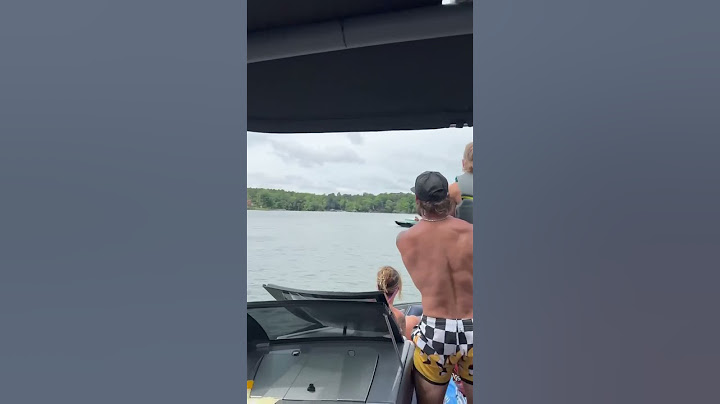 This guy completely lost his mind out in Mountain Island Lake. Lets get him off the water for good