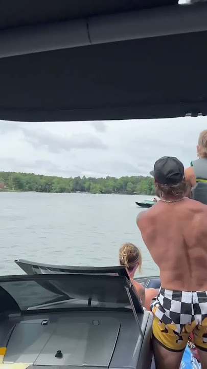 This guy completely lost his mind out in Mountain Island Lake. Lets get him off the water for good