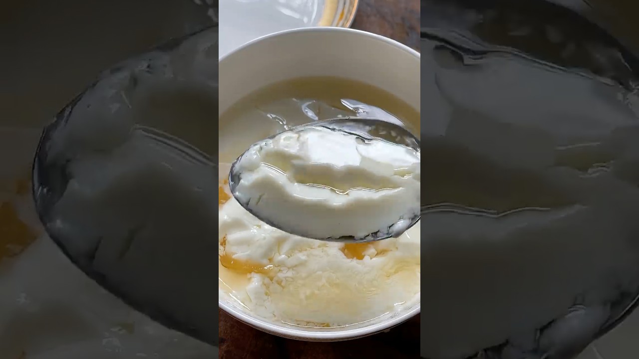 Ginger Milk Curd 🫚🥛