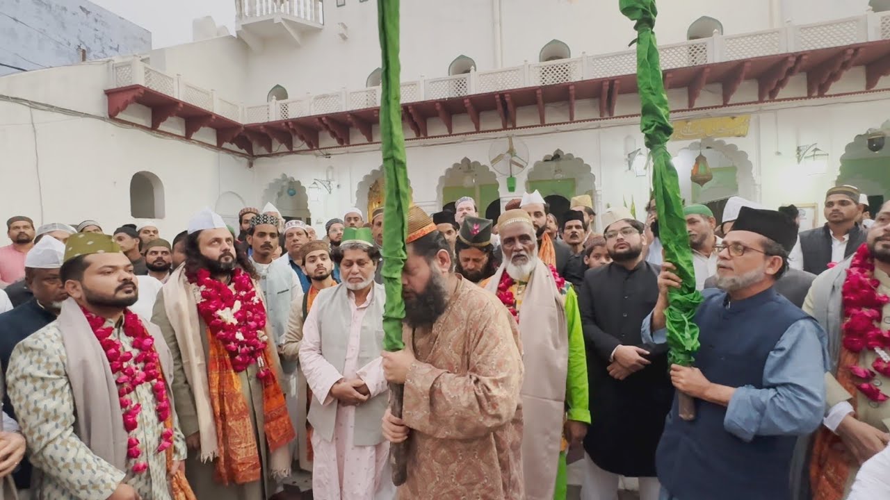 Parcham Kushai 197th Urs Qutub E Alam Huzoor Qibla Shah Niaz Ahmad (RA) | Flag Ceremony | 2025