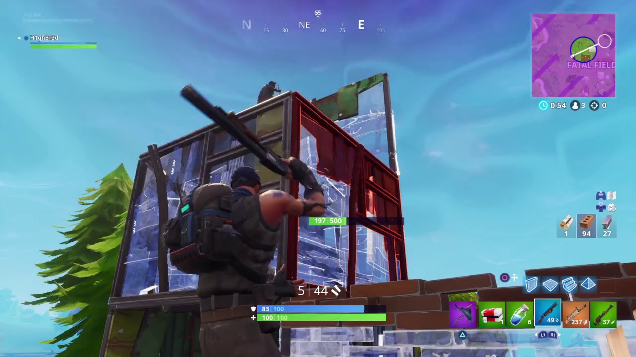 Fortnite_100 players win YouTube