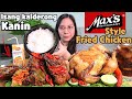 ISANG KALDERONG KANIN | MAX'S STYLE FRIED CHICKEN MUKBANG | Spicy PORK ADOBO | Mukbang Philippines