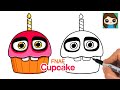 How to Draw Mr. Cupcake | Five Nights at Freddy&#39;s Movie