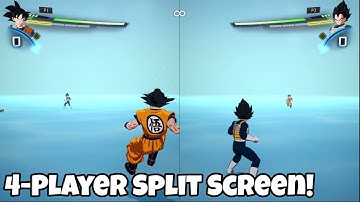 Dragon Ball: Sparking! Zero 4-Player Split Screen Local Couch Multiplayer Switch 2 Gameplay!