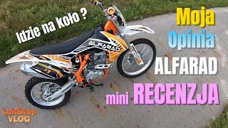 ALFARAD 250 cc  Czy pójdzie na koło ? Pierwsze wrażenia z jazdy 😁 Moja mini recenzja LukStep VLOG 🤘