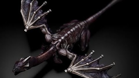 Dragon part5 - speed sculpt timelapse