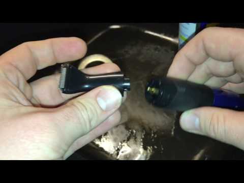 How to clean and sharpen a Philips NT9130 NoseTrimmer DIY