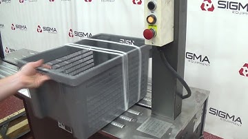 D7373 Polychem Semi-Automatic GP44 Case Strapper SIGMA Equipment