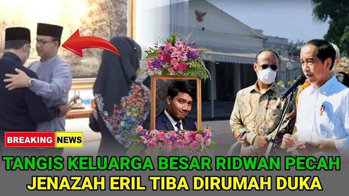 Siang Ini!! Tangis Keluarga Pecah Melihat Kedatangan Eril