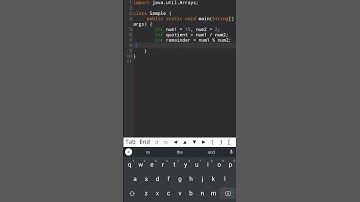 java Program to find quotient and remainder #shorts #shortsfeed #tiktok