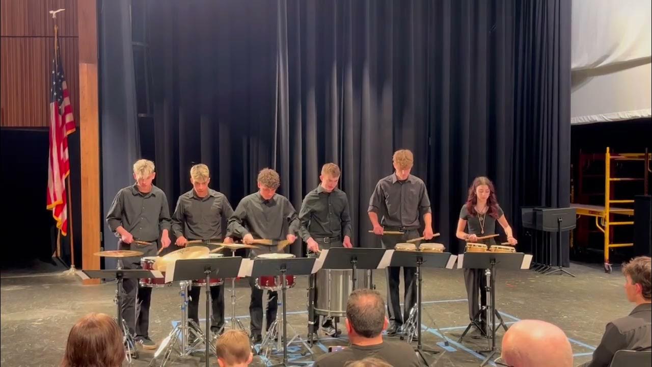 Percussion Sextet 2024 District Ensemble Taiko (S. Harding) YouTube