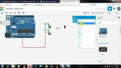 Push Button (2) interfacing with LED