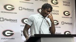 Georgia safety Malaki Starks discusses 1st game in Mercedes-Benz Stadium, confidence in secondary
