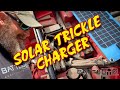 SOLAR TRICKLE CHARGER