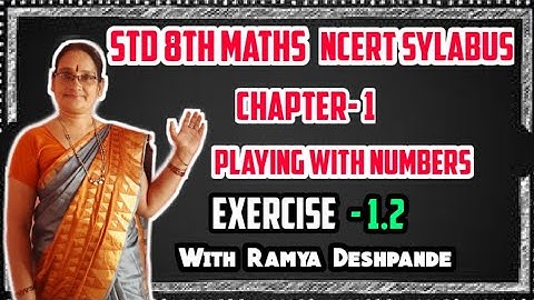 std  8th  ,maths , ncert, chapter - 1 playing with numbers exercise - 1.2, tests  of divisiblity