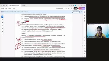 Intermediate Paper 5:AE | Topic: Chapter 4: Audit Evidence | Session 1 | 19 Nov, 2025