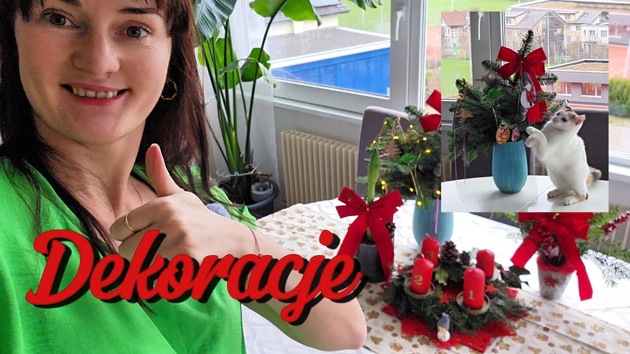 Szybkie i proste dekoracje świąteczne🎄✨